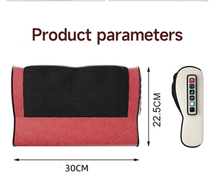 Bantal Pijat Shiatsu Inframerah Panas Listrik untuk Merilekskan, Menenangkan, dan Mengurangi Nyeri Leher, Bahu, dan Punggung - Product Image 6