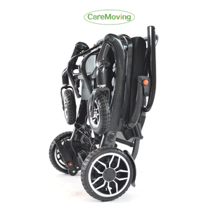 CareMoving, silla de ruedas eléctrica Plegable ligera de fibra de carbono completa, sillas de ruedas eléctricas motorizadas para personas mayores - Product Image 4