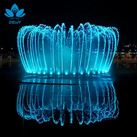 Fontaine musicale flottante DEWY pour extérieur, fontaine dansante, système étanche IP68, anti-corrosion, pour lac, rivière, aménagement paysager