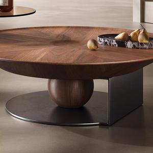 <span class=keywords><strong>Table</strong></span> Basse/à Thé Moderne Minimaliste <span class=keywords><strong>de</strong></span> Luxe Léger en Bois, Style Soucoupe Volante, avec Rangement, Durable et Facile à Nettoyer pour Hôtels et Maisons Haut <span class=keywords><strong>de</strong></span> Gamme - Product Image 3