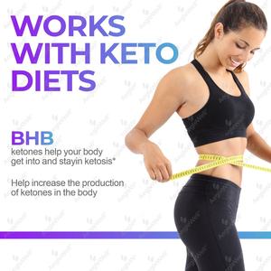 เคโตะบีเอ็มเอชบีแคปซูลสารเร่งคีโตซิสและเพิ่มพลังงานเบต้า-ไฮดรอกซีบิวทิเรทเกลือแคปซูลรองรับอาหาร - Product Image 3