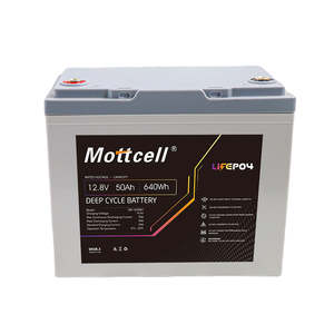 بطارية ليثيوم للتخييم RV للتخزين الخارجي بقدرة احتياطية V 50AH قدرة عالية على إنتاج دورات عميقة - Product Image 6