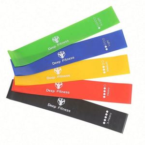 Strength Training Eco-Friendly Durable High Elastic Latex Resistance Loop <b>Bands</b> Set 3lbs-40lbs Women Men Booty Legs Exercise - Product Image 5
