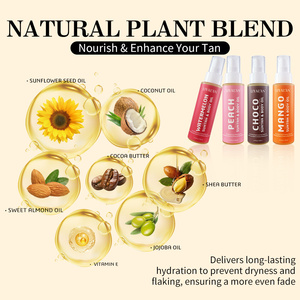 Olio Abbronzante Biologico per il Corpo con Etichetta Privata, Nutriente e Idratante, Acceleratore di Abbronzatura per Pelle Scura - Product Image 3