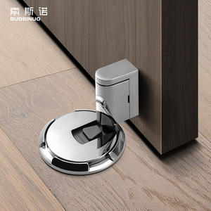 Design moderno in lega di zinco tappo porta punzonatura e incollatura installazione per porta in legno - Product Image 2