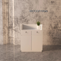 Comptoir de réception pour salon de manucure, salon de coiffure et institut de beauté, bar de beauté, magasin de vêtements, boutique