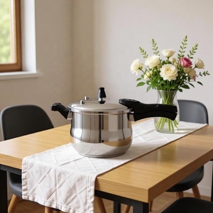 <span class=keywords><strong>Olla</strong></span> a Presión de Acero Inoxidable Pulido de 5L y 22cm, Utensilio de Cocina Multifuncional y Seguro para el Hogar, Gran Venta - Product Image 2