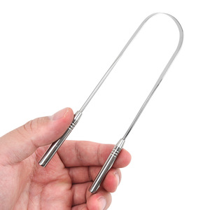 Stainless Steel U-Shaped Tongue Scraper, Tongue Cleaner, Tongue Scraper, Tongue Brush, Oral Cleaning Tool Manufacturer - Product Image 3
