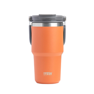 <span class=keywords><strong>Tyeso</strong></span> แก้วน้ำสแตนเลส40ออนซ์พร้อมที่จับหลอดสุญญากาศ40ออนซ์พร้อมฝาปิด - Product Image 2