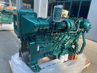 Moteur diesel marin SCDC Sinotruk WD615 WD615.61C01N 110 kW 150 CV 1800 tr/min 6 cylindres pour bateau de pêche et bateau de transport