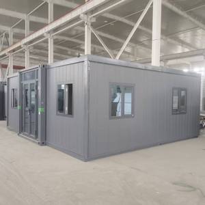 Casa Prefabricada Personalizada de 20 Pies o 40 Pies, Expandible, en <span class=keywords><strong>Venta</strong></span>, Vivienda Prefabricada de Dos Dormitorios, Construcción Inmobiliaria - Product Image 2
