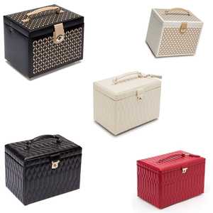 Enewable-caja de cuero para joyería, embalaje de cuero de PU de PVC, respetuoso con el medio ambiente - Product Image 1