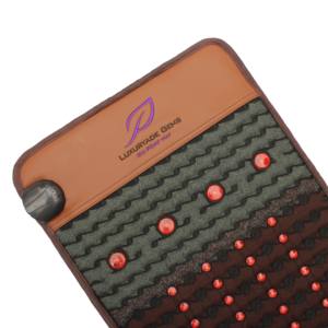 Luxury ade K85 Bio Fern infrarot PEMF Photon Rotlicht therapie Jade Heiz matte Amethyst Turmalin Matratze für Körper <span class=keywords><strong>massage</strong></span> - Product Image 2