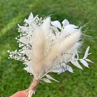 Vente en gros de fleurs séchées artisanales de longue durée, boîte cadeau de Noël, mini bouquet, gâteau, mariage, Pâques, décorations festives, cadeau