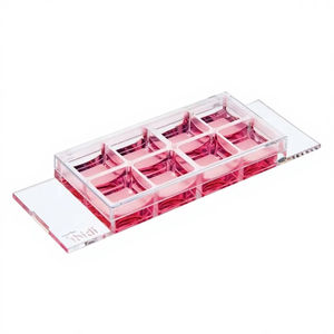 แผ่นแก้วครอบเซลล์คุณภาพสูง 8 ช่อง สำหรับกล้องจุลทรรศน์ Nunc Lab-Tek สำหรับการสังเกตเซลล์ วัสดุสิ้นเปลืองระดับมืออาชีพ หมายเลข 155411 1มม.-19มม. CN - Product Image 1