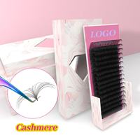 Plateau de cils en PBT coréen, soyeux, antibactérien, naturel, premium, noir mat, pour extensions de cils, courbures J B C CC D DD LJ LB LC LD