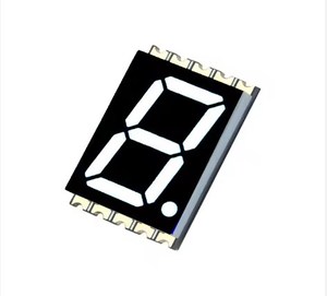 Bán buôn giá thấp màu xanh lá cây phổ biến cathode 0.56 inch 1 chữ số 7 đoạn <span class=keywords><strong>LED</strong></span> <span class=keywords><strong>SMD</strong></span> hiển thị - Product Image 2
