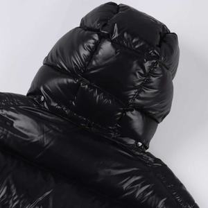 <span class=keywords><strong>Veste</strong></span> en duvet à capuche de luxe noire Monclering pour hommes et femmes Logo de créateur Haute qualité 90% duvet de canard <span class=keywords><strong>Veste</strong></span> en duvet - Product Image 5