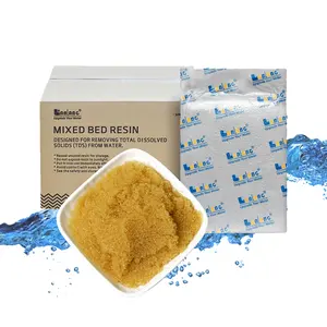 Salt Free Water Treatment Di Resin Ready To Use Cation Anion Resin 0 Tds Mixed Bed Resin For Dental Equipment