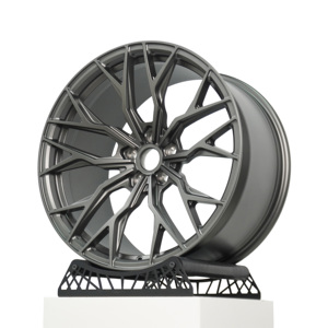Cerchi in Lega di Alluminio Forgiati Personalizzati TREE Brench 5X120 Grigio Canna di Fucile per <span class=keywords><strong>Auto</strong></span> Sportive e da Corsa, per BMW Audi Golf <span class=keywords><strong>Maserati</strong></span> - Product Image 1