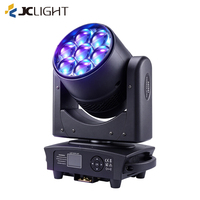 Offre Spéciale 7pcs 40w Dmx Led Zoom Wash 4in1 Rgbw 7*40w Mini Faisceau Led Lavage Tête Mobile Lumière pour Stage Dj Disco