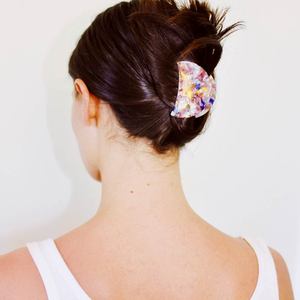 CLARMER-accesorios para el cabello personalizados para mujer, diseño Simple, de alta calidad, plástico acrílico, ácido acético, garras para el cabello, 2019 - Product Image 2