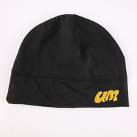 Gorro con logotipo personalizado para ciclismo y montañismo, gorro forrado de satén para montar en bicicleta, senderismo, gorro con logotipo bordado impreso, gorro de calavera de otoño Unisex