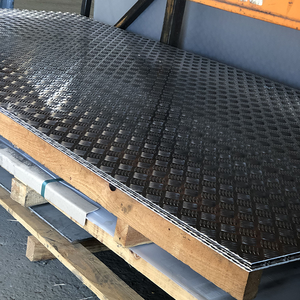 Plaque en aluminium à motif damier 5083 5052 Plaque en aluminium à motif diamant / Plaque de marche en aluminium pour plancher de <span class=keywords><strong>bus</strong></span> - Product Image 3