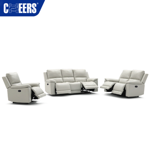 <span class=keywords><strong>MANWAH</strong></span>-sofá reclinable de cuero para sala de estar, moderno, 3 asientos, Manual, oferta - Product Image 2
