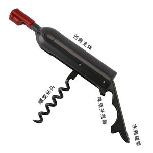 Abridor de botellas de cerveza de acero inoxidable al por mayor de fábrica, abridor de botellas de vino creativo, abridor de botellas multifuncional para cocina. - Product Image 5