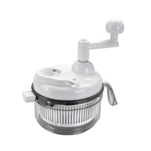 Mini tritatutto manuale per verdure con manovella per uso in cucina - Product Image 1