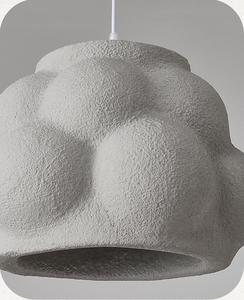 JYLIGHTING Lampe à suspension japonaise personnalisée de style Wabi-Sabi <span class=keywords><strong>Lustre</strong></span> de style japonais Lustres à décor en mousse Lampes à suspension - Product Image 3