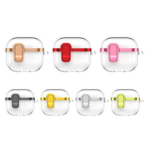 Clip de verrouillage étui de protection en TPU souple Transparent pour Apple <span class=keywords><strong>Airpods</strong></span> 4 /<span class=keywords><strong>Airpods</strong></span> Pro 2 étuis de couverture - Product Image 6