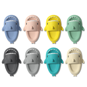 Sandalias de Verano 2024, Suela Gruesa de 4CM, Lindas Sandalias con Forma de Tiburón, Zapatos de Exterior para Mujer, <span class=keywords><strong>Chanclas</strong></span> para Niños, Parejas, Diseño de Dibujos Animados, EVA - Product Image 1