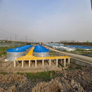 خزان مياه مسبق الصنع قابل للإزالة من الفولاذ المجلفن سعة 3-2000 متر مكعب لتربية الأحياء المائية، مباشرة من المصنع - Product Image 2