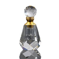Flacon de parfum en cristal en gros, 1 ml, 2 ml, 3 ml, style amour, Noël, gravé, imprimé UV, récipient liquide, autres artisanats en cristal