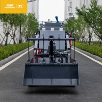 Mini-chargeuse compacte chinoise YGZG avec moteur hydraulique, chargeuse sur chenilles, pelle rétrocaveuse, chargeuse frontale