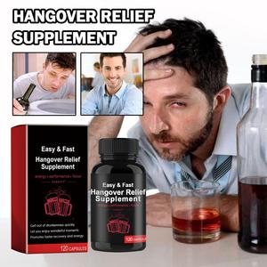 Fabrika Çıkışlı Akşamdan Kalma Giderici Kapsüller - Doğal Alkol Detoksu ve Karaciğer Desteği, Hızlı İyileşme, Düşük Minimum Sipariş Adedi ve OEM - Product Image 2