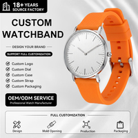 Bracelets de montre intelligents en silicone originaux personnalisés pour Apple Watch Series 9 8 7, bracelet en caoutchouc, boucle magnétique, bracelet en silicone