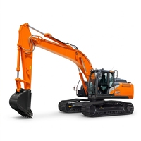 Excavatrice sur chenilles ZX210-6A de 21 tonnes, moteur 128,4 kW, godet de 0,91 m³, pour travaux de terrassement professionnels, usage général moyen