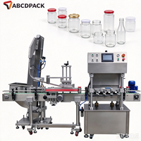 Machine de capsulage automatique à couple constant pour divers contenants en verre et en plastique