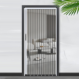 Puerta Mosquitera Plegable Jin Gang, Antirrobo, Anti-ratas, Anti-gatos y Perros, para Balcón, Dormitorio, Entrada - Product Image 5