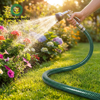 Tuyau d'arrosage de jardin en PVC robuste, anti-UV, anti-pli, longue durée de vie, flexible, 1/2, 5/8, 3/4 pouce pour l'arrosage du jardin