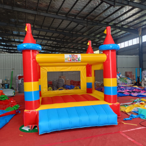 Castillo Inflable Yibei para Interiores y Exteriores con Tobogán y <span class=keywords><strong>Piscina</strong></span>, <span class=keywords><strong>Casa</strong></span> de Brinco Inflable, Equipo de Entretenimiento para Niños y Adultos en <span class=keywords><strong>Alquiler</strong></span> - Product Image 2