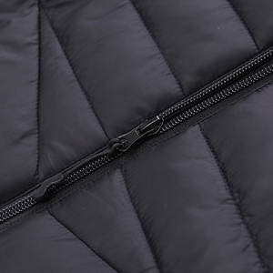 Veste d'hiver matelassée confortable pour hommes et femmes, chaude, épaisse, en duvet, fermeture éclair tendance, vêtements d'extérieur décontractés, coupe-vent, imperméable, légère - Product Image 5