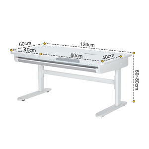 New <strong>Ergonomic</strong> Children's Learning <strong>Desk</strong> with Bookshelf Home Furniture Height Adjustable Kids Study Table and Chair Set for Child - Product Image 2