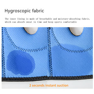 SHIWEI-907 # Druk Knie Bandjes Ondersteuning Absorberende Doek <span class=keywords><strong>Knee</strong></span> Pad <span class=keywords><strong>Brace</strong></span> Met Ondersteuning Bar - Product Image 5