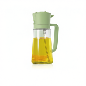 Erpsl <b>Spray</b> Pour <b>Oil</b> <b>Bottle</b> 470Ml With Lid For Kitchen Use - Product Image 1