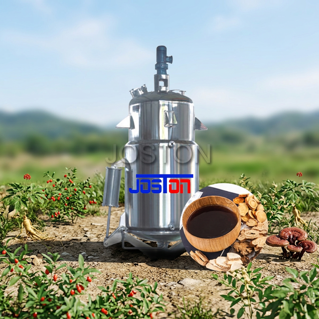High-Efficiency Motor-Driven Automatic Dynamic Extraction Machine Production Line Vacuum Evaporation for Herbal Fine Powder