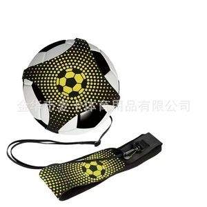 Kids Football Rebound Trainer Set with Adjustable Waist <b>Belt</b> and <b>Elastic</b> Cord for Solo Soccer Practice and Ball Control Skills D - Product Image 1